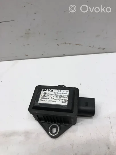 Audi A4 S4 B6 8E 8H Capteur de vitesse de lacet d'accélération ESP 8E0907637A