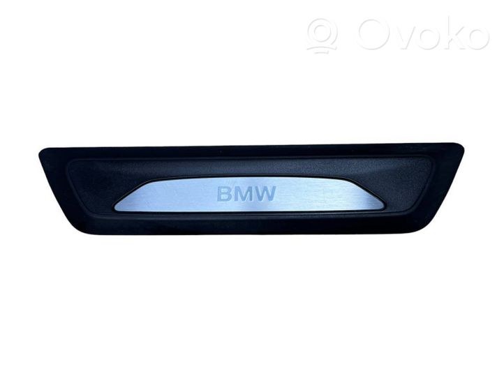 BMW 3 GT F34 Copertura del rivestimento del sottoporta posteriore 7324631