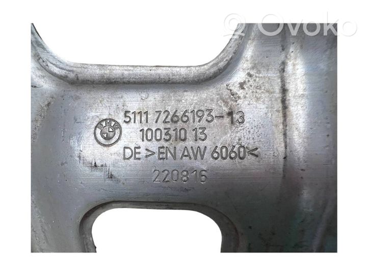 BMW 3 F30 F35 F31 Priekšpusē bampera sastiprinājums 51117266193