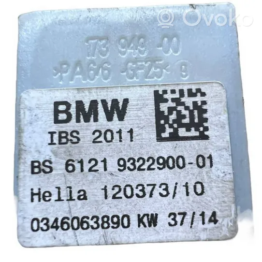 BMW 3 F30 F35 F31 Cavo negativo messa a terra (batteria) 61219322900