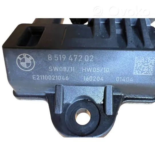 BMW 3 F30 F35 F31 Glow plug pre-heat relay 8519472