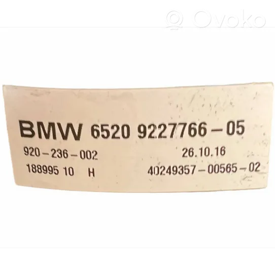 BMW 5 F10 F11 Spoileris galinio dangčio 65209227766