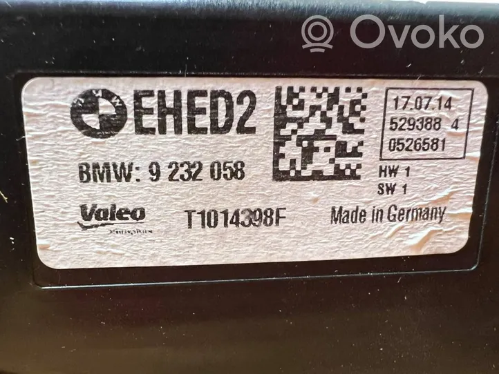 BMW 3 F30 F35 F31 Elektrinis salono pečiuko radiatorius 9232058