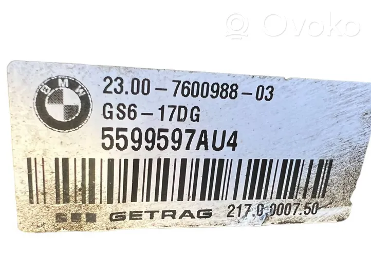 BMW 3 F30 F35 F31 Scatola del cambio manuale a 6 velocità 23007600988