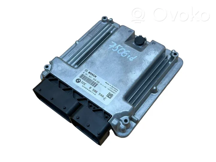 BMW 5 F10 F11 Calculateur moteur ECU 8586540