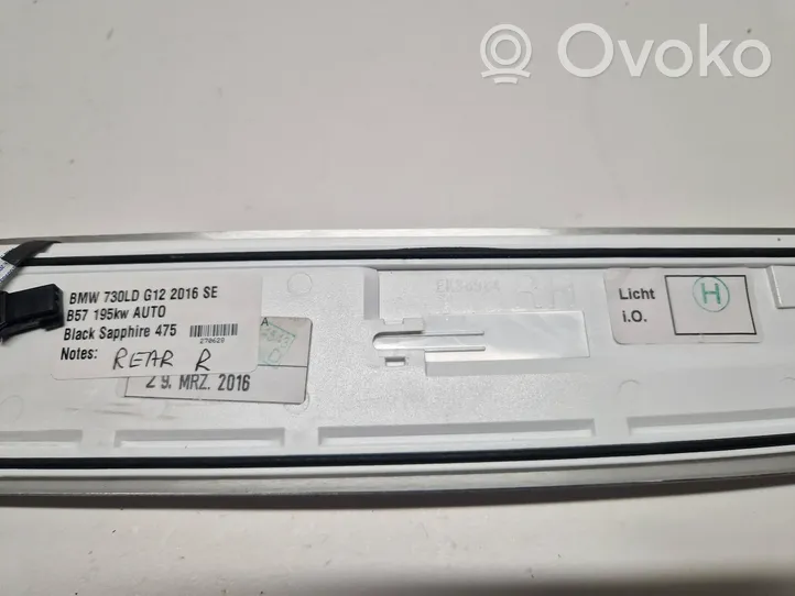 BMW 7 G11 G12 Galinio slenksčio apdaila (vidinė) 7369888