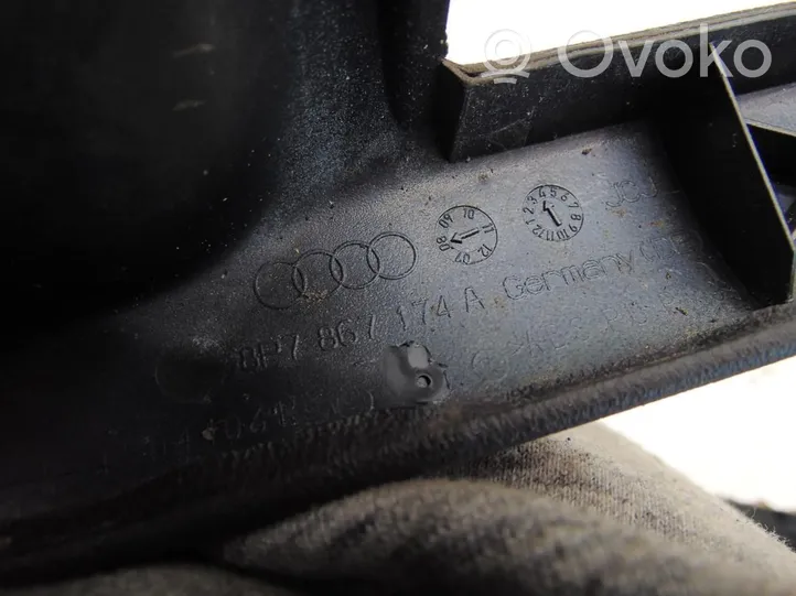 Audi A3 S3 8P Podłokietnik tunelu środkowego 8P7867174