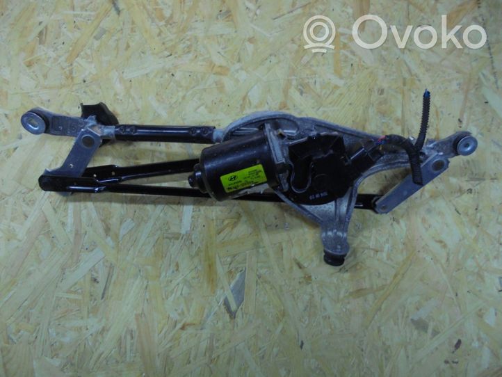 Hyundai Tucson LM Front wiper linkage and motor 98100GB000