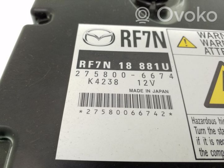 Mazda 5 Calculateur moteur ECU RF7N18881U