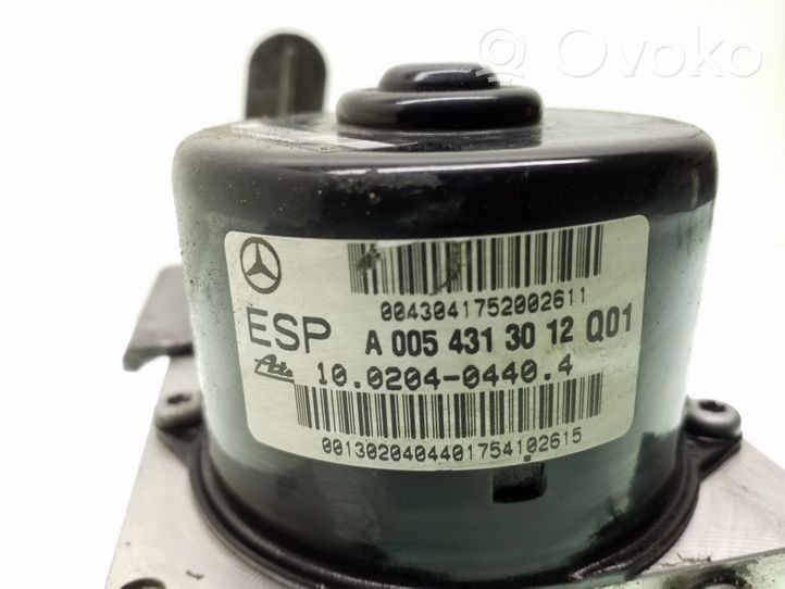 Mercedes-Benz C W203 ABS Blokas A0054313012