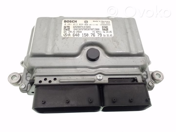 Mercedes-Benz A W169 Calculateur moteur ECU A6401507679