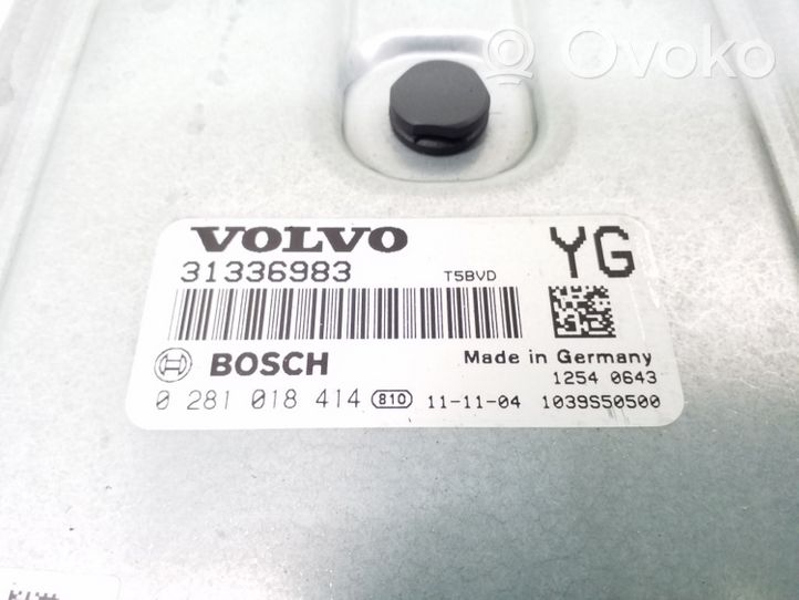 Volvo XC60 Sterownik / Moduł ECU 31336983