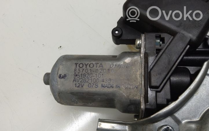 Toyota Avensis T270 Mécanisme de lève-vitre avec moteur 8570102010