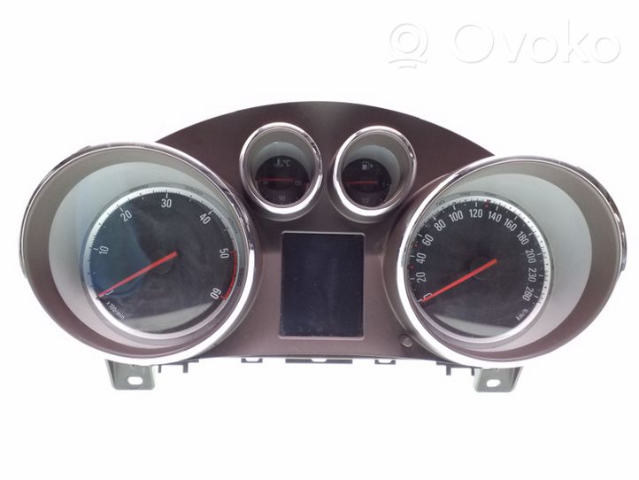 Opel Astra J Compteur de vitesse tableau de bord 13374965