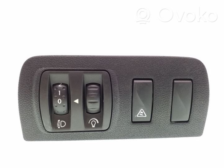 Renault Megane III Headlight level height control switch 648450001R