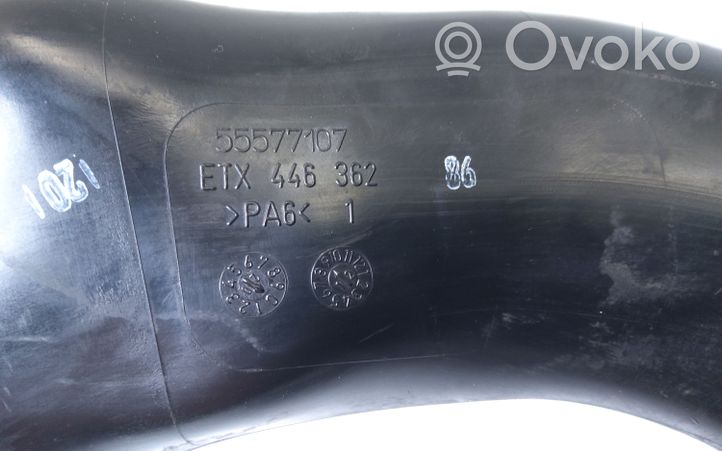 Opel Mokka Oro vamzdis į turbiną 55577107