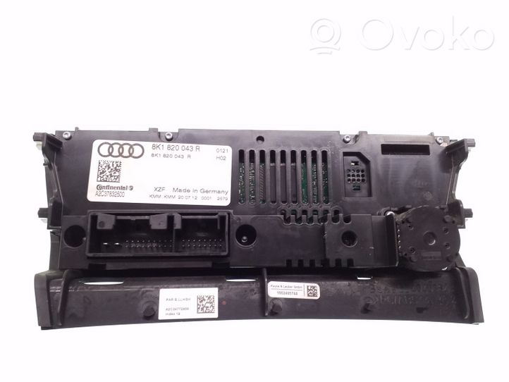 Audi A4 S4 B8 8K Ilmastoinnin ohjainlaite 8K1820043R