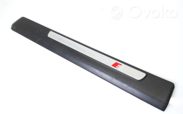 Audi A6 S6 C6 4F Rear sill trim cover 4F0853375H