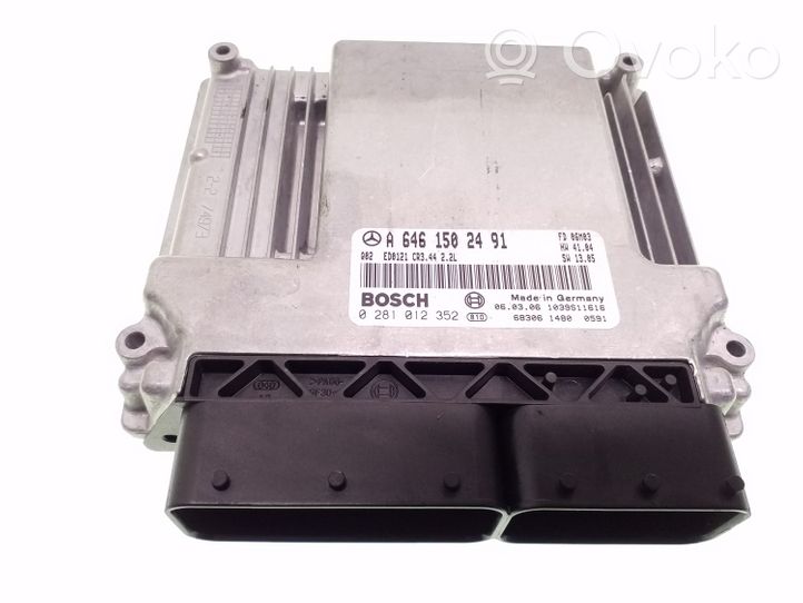 Mercedes-Benz E W211 Engine control unit/module A6461502491