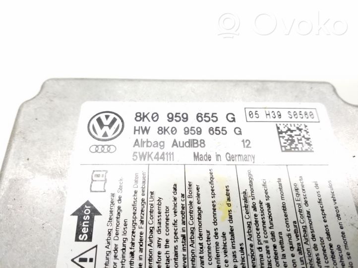 Audi A4 Allroad Sterownik / Moduł Airbag 8K0959655G