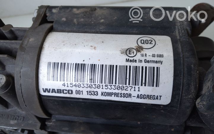 Mercedes-Benz E W211 Compresseur / pompe à suspension pneumatique E110R036089