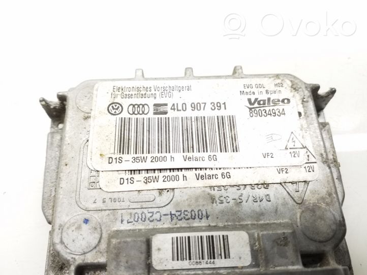 Volkswagen PASSAT B6 Module de ballast de phare Xenon 4L0907391