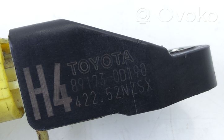 Toyota Yaris Capteur de collision / impact de déploiement d'airbag 891730D190