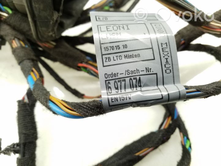 BMW X5 E70 Rear door wiring loom 6977074