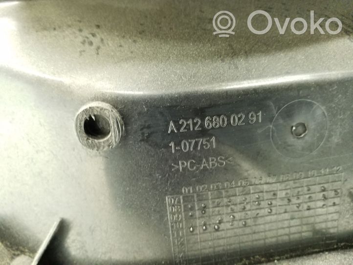 Mercedes-Benz E W212 Schowek deski rozdzielczej / Komplet A2126800291