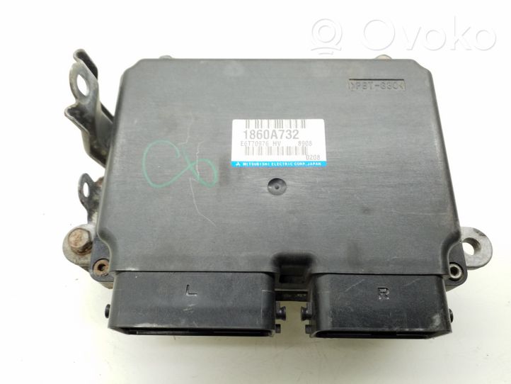 Mitsubishi Lancer X Sterownik / Moduł ECU 1860A732