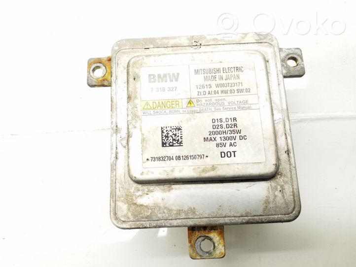 BMW 1 F20 F21 Module de ballast de phare Xenon 7318327