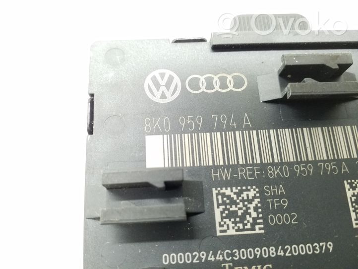 Audi A4 S4 B8 8K Блок управления дверью 8K0959794A