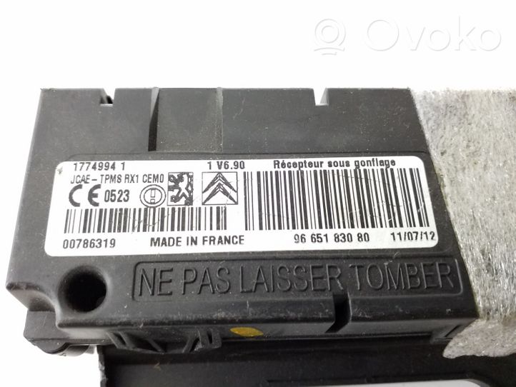 Peugeot 3008 I Centralina della pressione pneumatico 9665183080