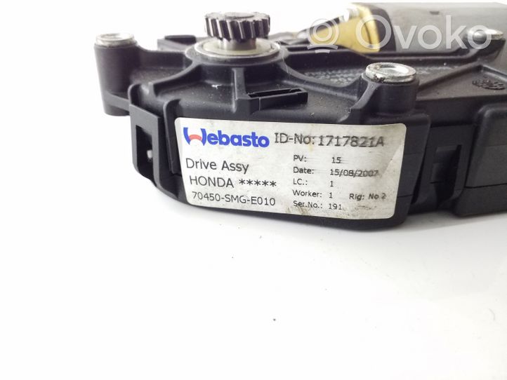 Honda CR-V Sunroof motor/actuator 70450DMGE010