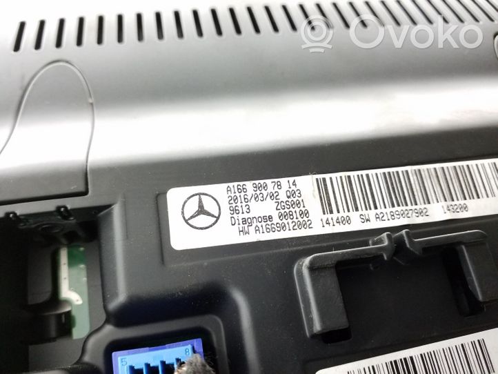 Mercedes-Benz CLS C218 X218 Monitor / wyświetlacz / ekran A2189027902
