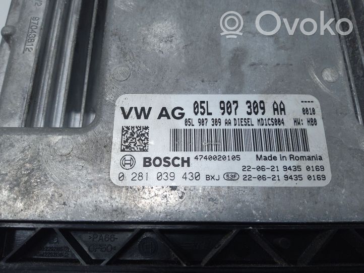 Audi A4 S4 B8 8K Moottorin ohjainlaite/moduuli (käytetyt) 0281039430