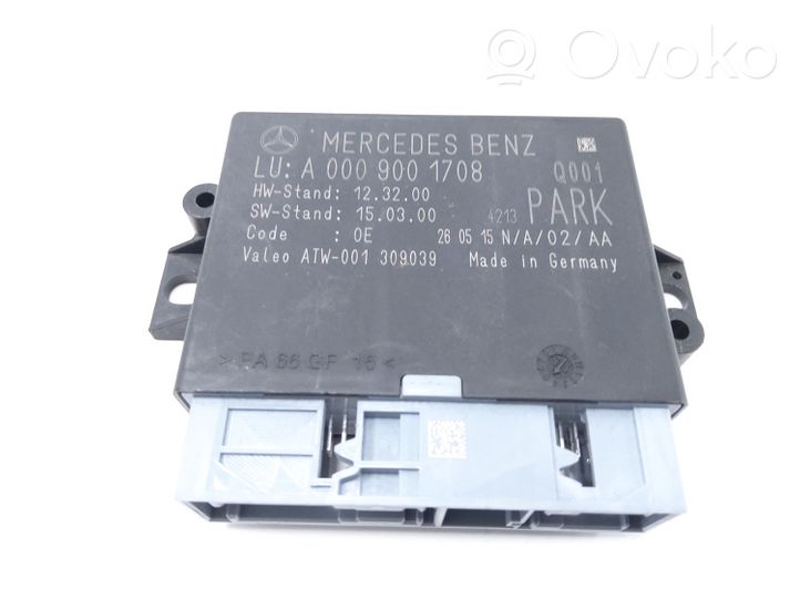 Mercedes-Benz B W246 W242 Pysäköintitutkan (PCD) ohjainlaite/moduuli A0009001708