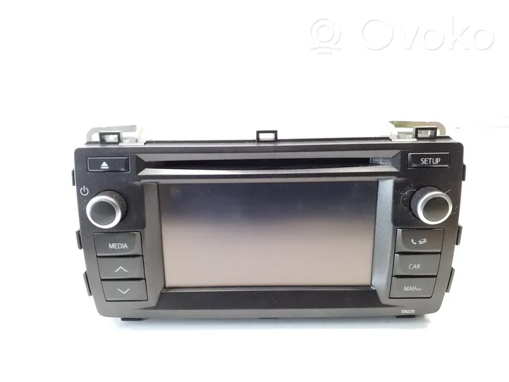 Toyota Auris E180 Unité principale radio / CD / DVD / GPS 8614002030