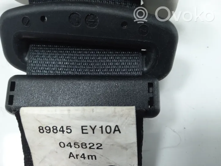 Nissan Qashqai Takaistuimen turvavyö 89845EY10A