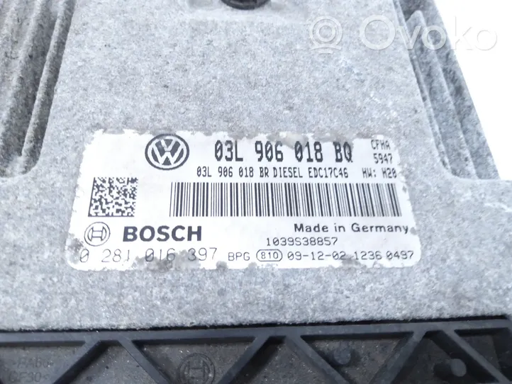 Volkswagen Golf VI Engine control unit/module ECU 03L906018