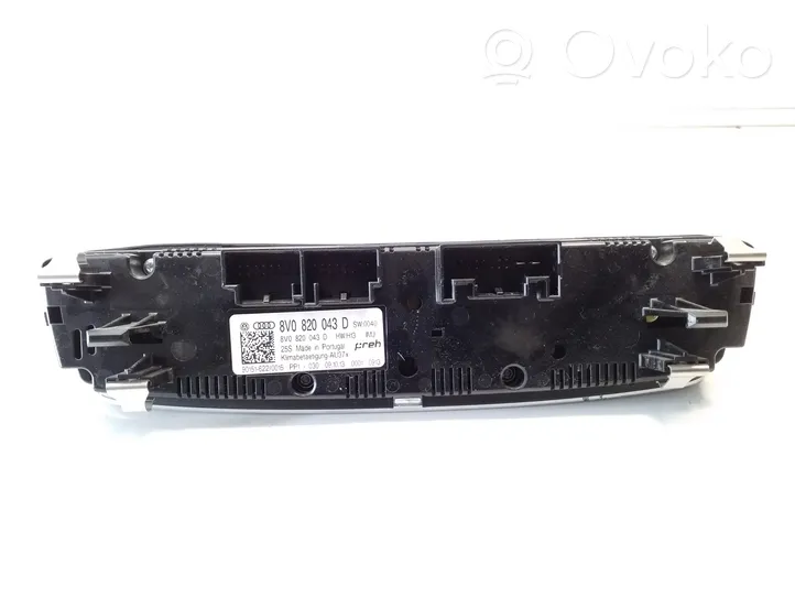 Audi A3 S3 8V Panel klimatyzacji 8V0820043D