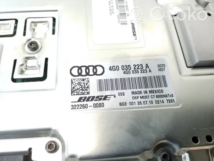 Audi A6 S6 C6 4F Amplificatore 4G0035223A