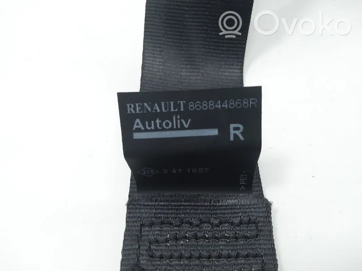 Renault Clio IV Etuistuimen turvavyö 868844868R