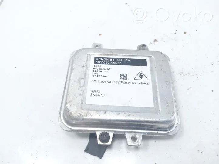 Opel Astra J Ajovalojen virranrajoitinmoduuli Xenon 5DV00972000