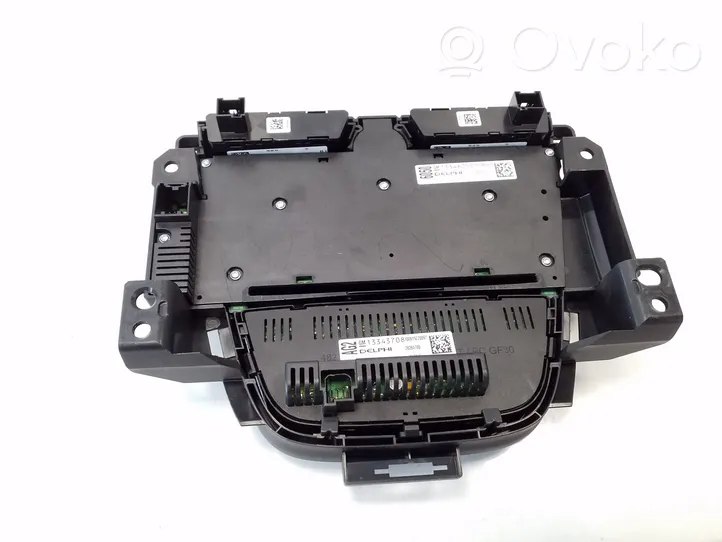 Opel Astra J Climate control unit 13343708