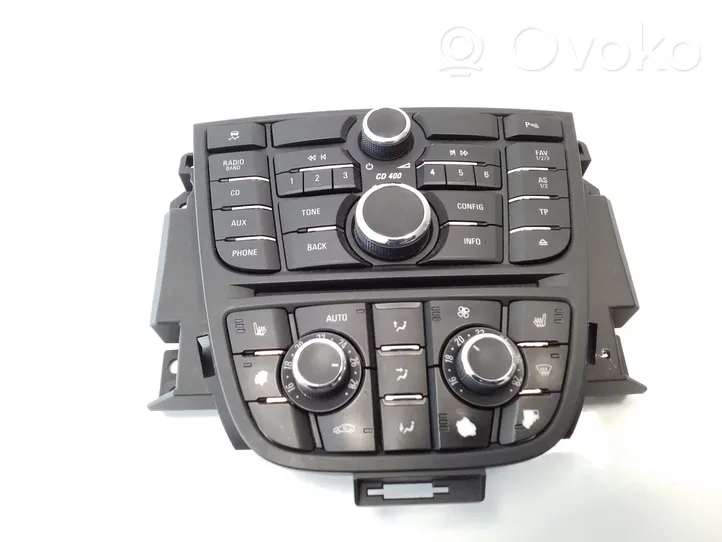 Opel Astra J Climate control unit 13343708