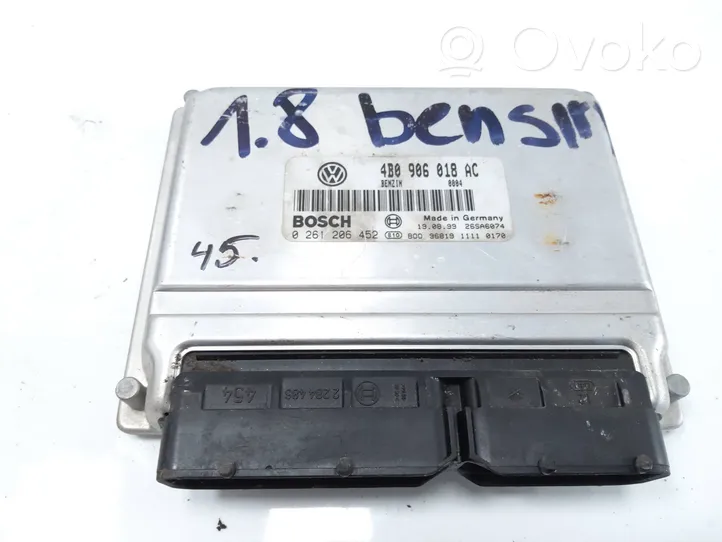 Volkswagen PASSAT B5 Sterownik / Moduł ECU 4B0906018AC