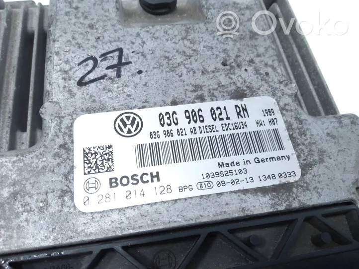 Volkswagen PASSAT B6 Engine control unit/module 03G906021AB