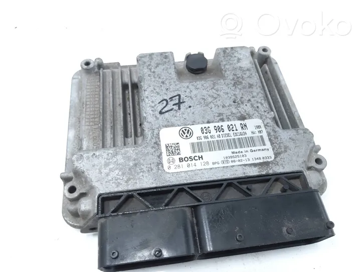 Volkswagen PASSAT B6 Engine control unit/module 03G906021AB