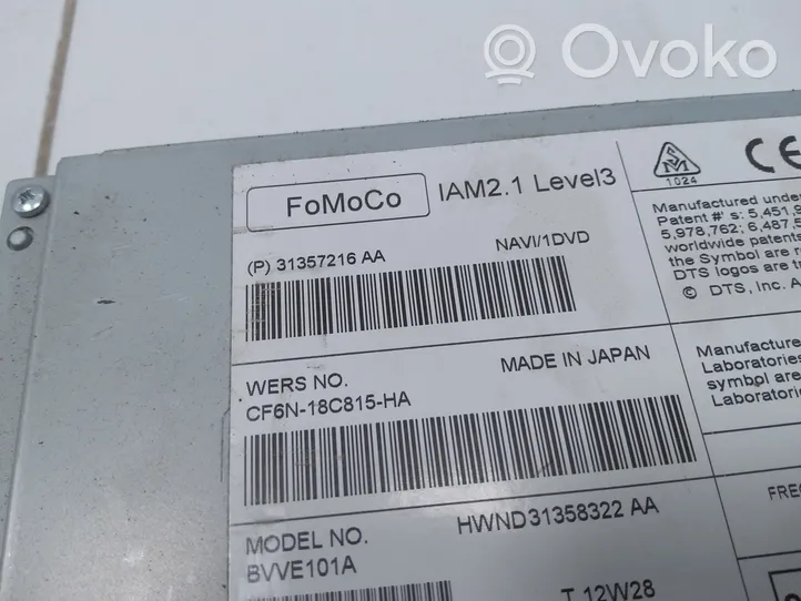 Volvo XC60 Panel / Radioodtwarzacz CD/DVD/GPS 31357216AA